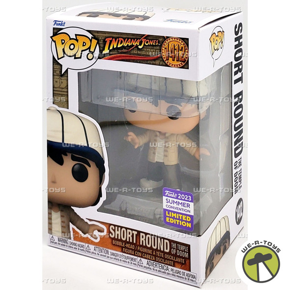 Funko POP Indiana Jones Short Round The Temple of Doom 1412 Vinyl Figure