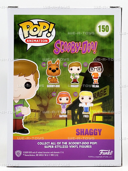 Funko POP Animation Scooby-Doo Shaggy 150 Vinyl Figure