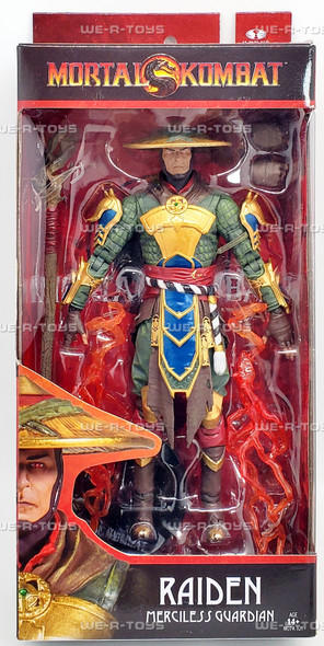 Mortal Kombat Raiden Merciless Guardian Action Figure 2020 McFarlane Toys 11007