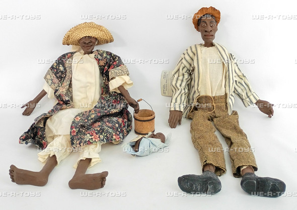 Daddy's Long Legs Nettie Tobias & Baby Jane Doll Set 1991 KVK Karen Germany