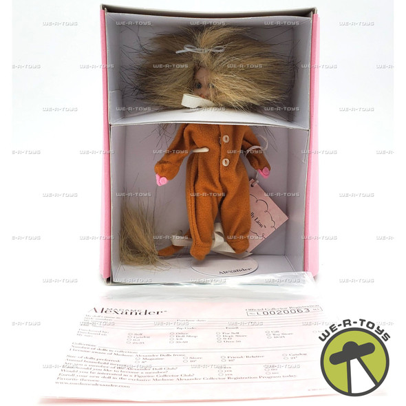 Madame Alexander Porcelain Cowardly Lion Wizard of Oz Doll 2001 Alexander #28695