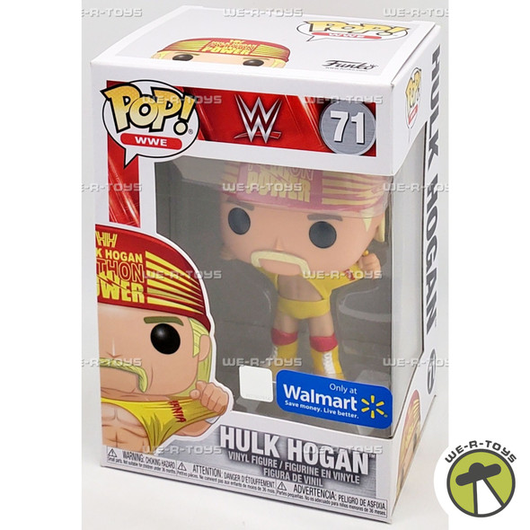 Funko POP WWE Wrestlemania 3 Hulk Hogan 71 Vinyl Figure