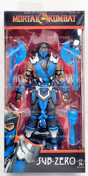 Mortal Kombat Sub Zero Action Figure 2019 McFarlane Toys 110029