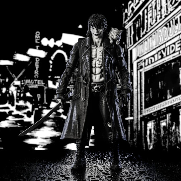 James O'Barr's The Crow Eric 7 Inch Action Figure Trick or Treat Studios