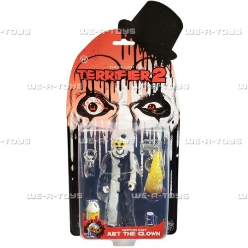 Terrifier 2 Art the Clown Costume Shop Figure 5 Inch Trick or Treat Studio
