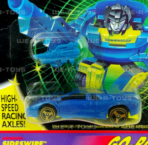 Transformers Go-Bots Autobot Sideswipe Action Figure 1994 Hasbro 80253 NRFP