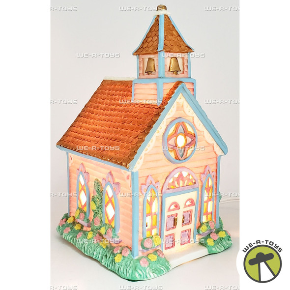 Cottontail Lane Bunny Chapel Lighted Building 18653 Midwest of Cannon Falls