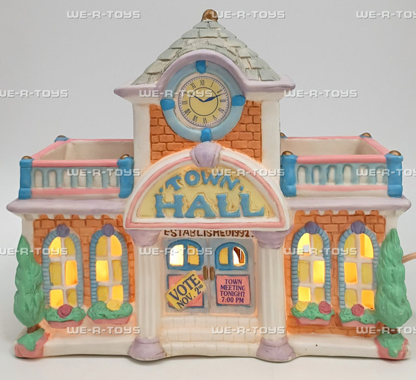 Cottontail Lane Town Hall Lighted Building 12300-3 Midwest Of Cannon Falls