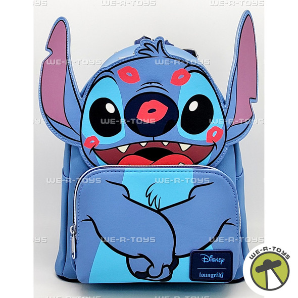 Loungefly Disney Lilo and Stitch Stitch Kisses Mini Backpack 57021