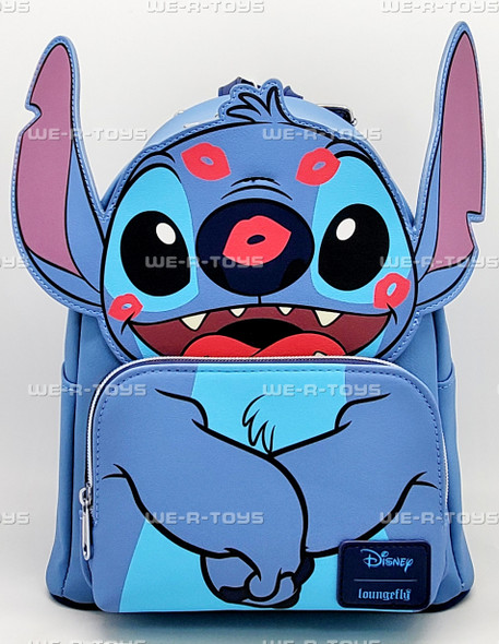 Loungefly Disney Lilo and Stitch Stitch Kisses Mini Backpack 57021