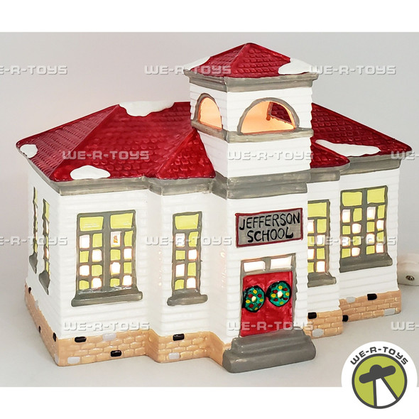Department 56 Jefferson School The Original Snow Village 50822