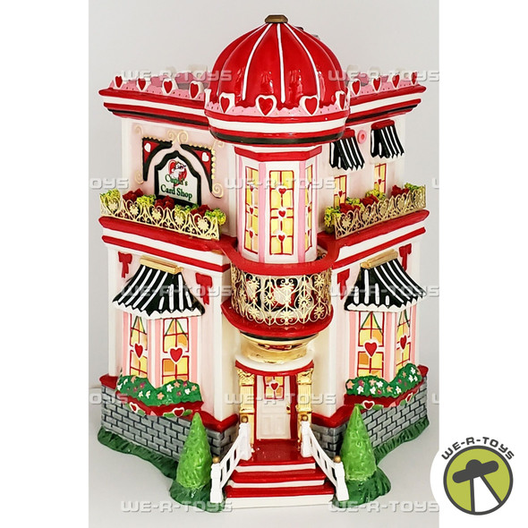 Department 56 Cupid's Cardshop Celebrate Love Original Snow Village 55384