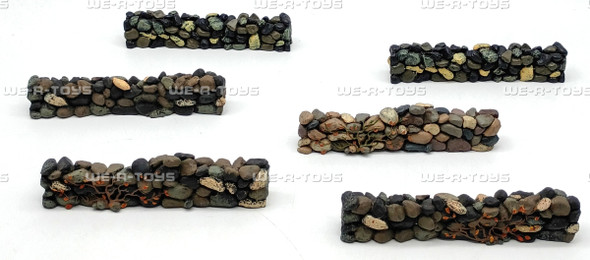 Department 56 Fieldstone Wall Village Accessories 56.52717 Set of 6