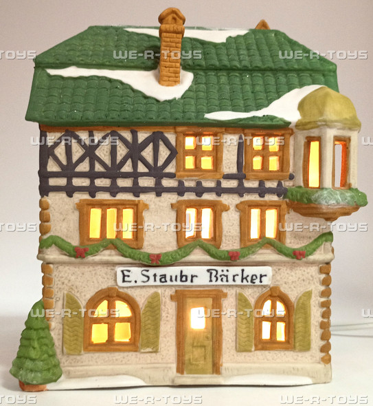 Department 56 E. Staubr Backer Alpine Village Series Lighted Building 6540-4