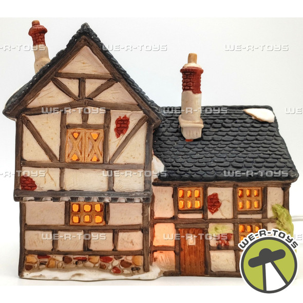 Department 56 Tudor Cottage Dickens Village Series Lighted Building 6518-8