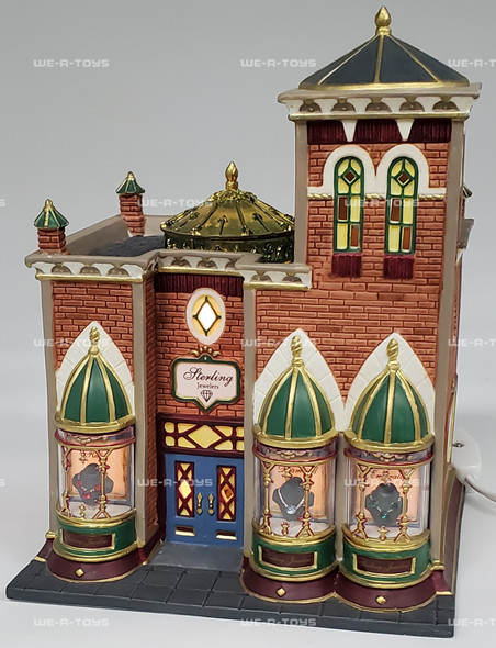 Department 56 Sterling Jewelers Christmas In The City Porcelain Lighted Building