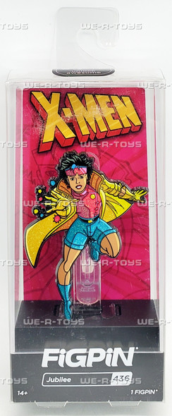 FigPin Marvel's X-Men Jubilee 436 Enamel Pin Glitter Chase 53455