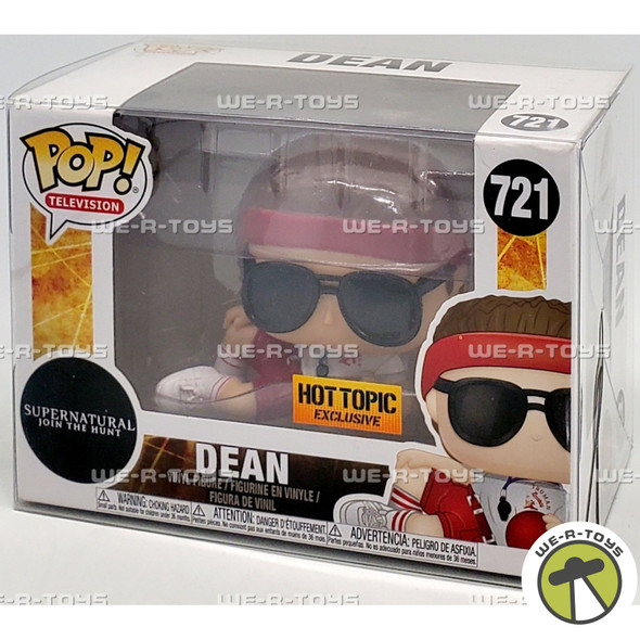 Funko POP Television Supernatural Dean in Gym Outfit 721 Vinyl Figure