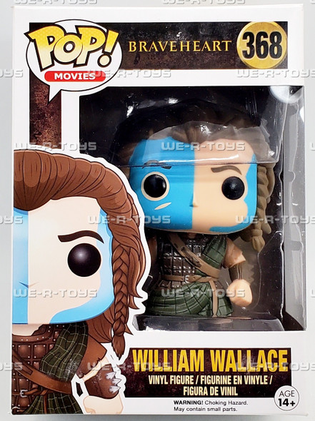 Funko POP Movies Braveheart William Wallace 368 Vinyl Figure