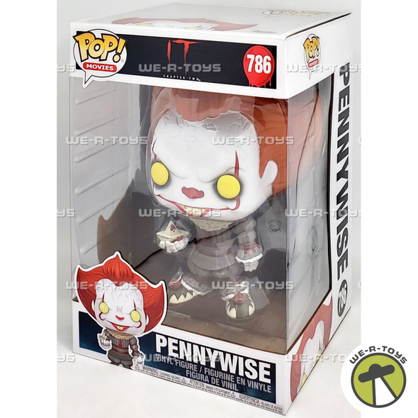 Funko POP Movies 786 IT Chapter Two Pennywise 10 Inch Vinyl Figure