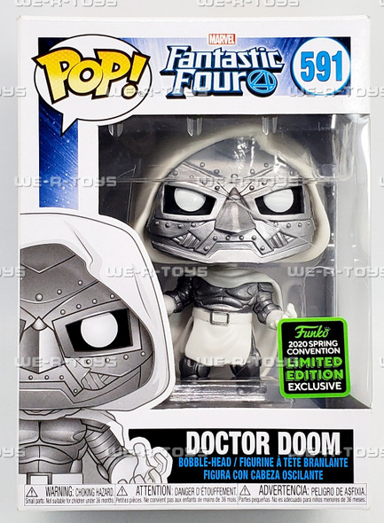 Funko POP Marvel Fantastic Four Doctor Doom 591 Vinyl Bobble Head Figure