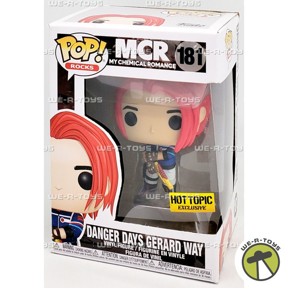 Funko POP Rocks My Chemical Romance Danger Days Gerard Way 181 Vinyl Figure