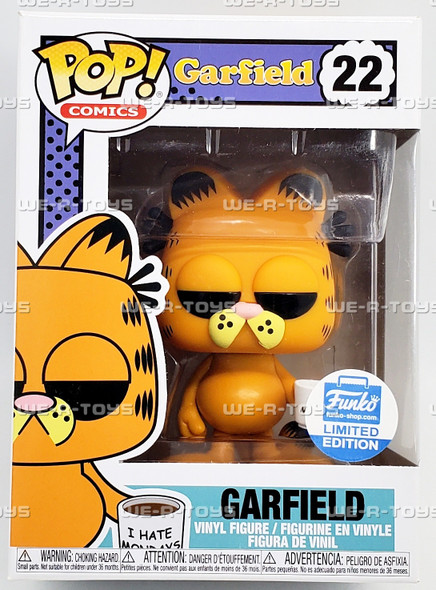 Funko POP Comics Garfield with I Hate Mondays Mug 22 Vinyl Figure