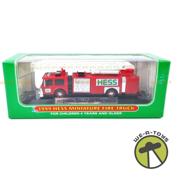 1999 Hess Miniature Fire Truck