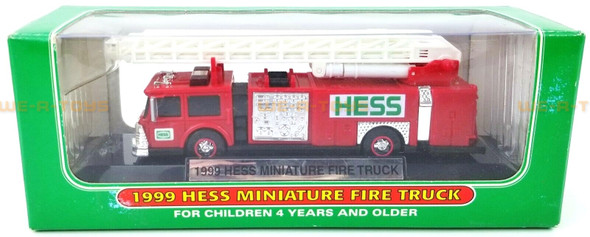 1999 Hess Miniature Fire Truck