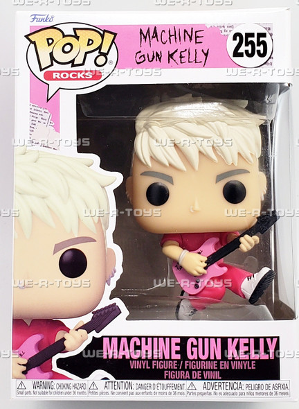 Funko POP Rocks Machine Gun Kelly 255 Pink Outfit Vinyl Figure