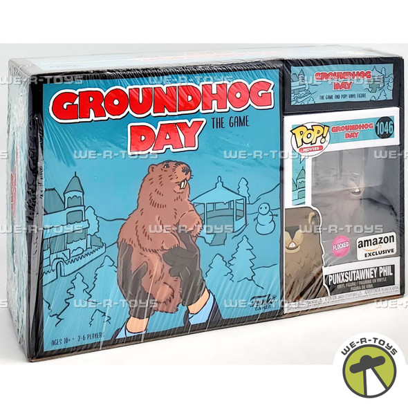 Funko POP Groundhog Day The Game and Vinyl Flocked Figure 1046