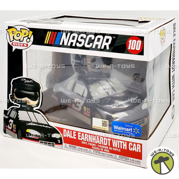 Funko POP Rides NASCAR Legends Dale Earnhardt with Car 100 Vinyl Figure