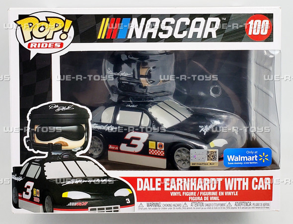 Funko POP Rides NASCAR Legends Dale Earnhardt with Car 100 Vinyl Figure