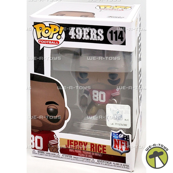 Funko POP Football 49ers Jerry Rice 114 Vinyl Figure