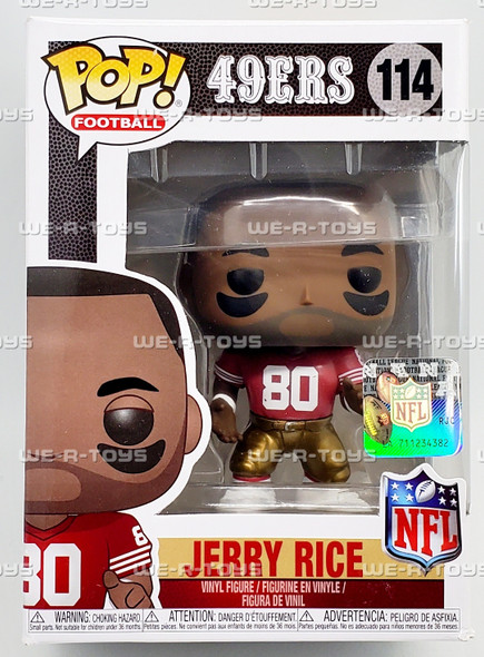 Funko POP Football 49ers Jerry Rice 114 Vinyl Figure