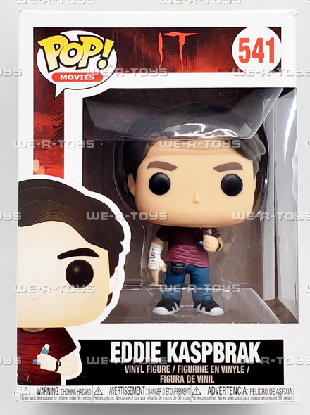 Funko POP Movies IT Eddie Kaspbrack 541 Vinyl Figure