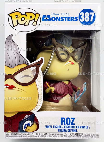 Funko POP Disney Pixar Monster's Inc. Roz 387 Vinyl Figure