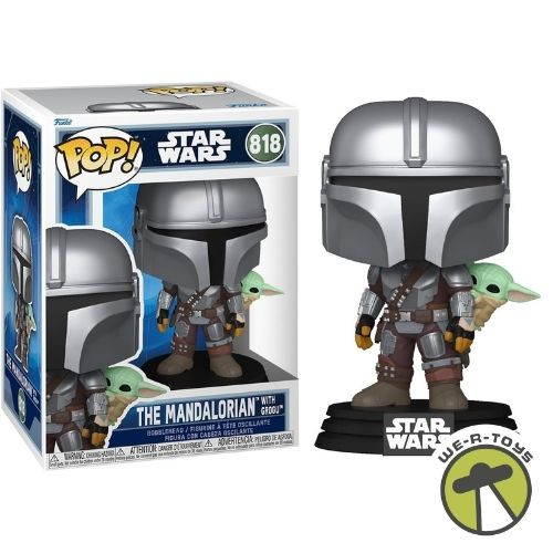 Funko Pop Star Wars 818 The Mandalorian with Grogu Vinyl Figure 2026
