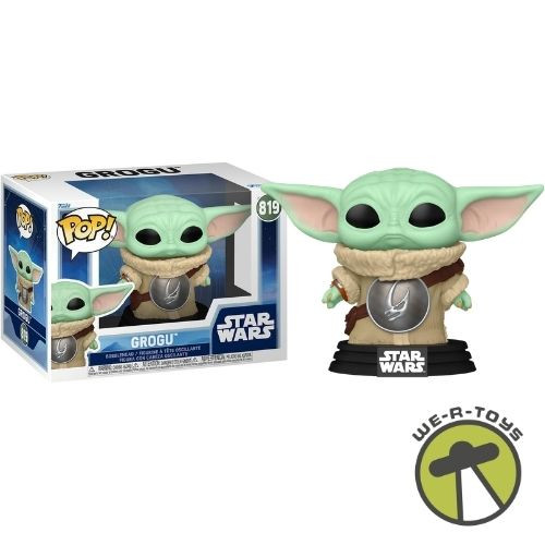 Funko Pop Star Wars Mandalorian and Grogu 823 Grogu in Pram Vinyl