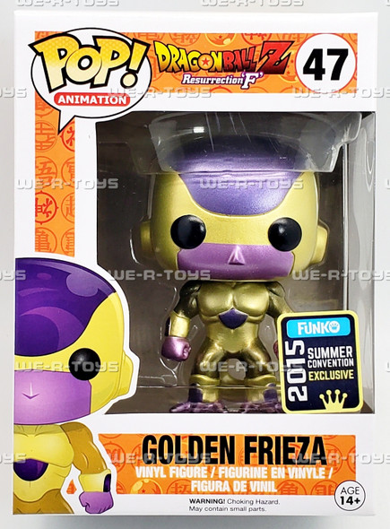 Funko POP Animation Dragon Ball Z Golden Frieza Black Eyes 47 Vinyl Figure