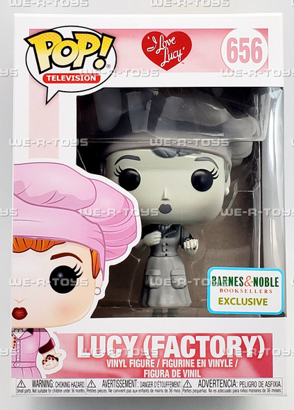 Funko POP Television I Love Lucy Factory Lucy Black & White 656 Vinyl Figure
