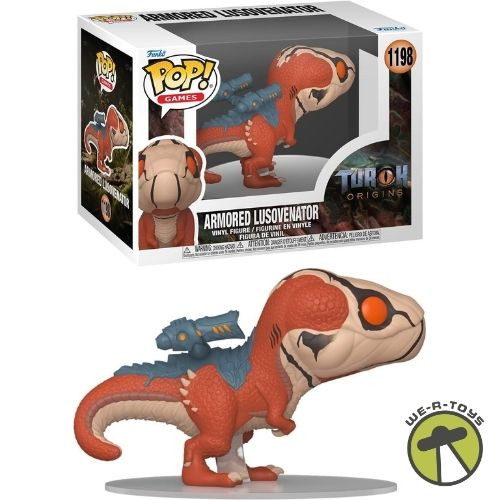 Funko Pop Games 1198 Turok Origins Armored Lusovenator Vinyl Figure