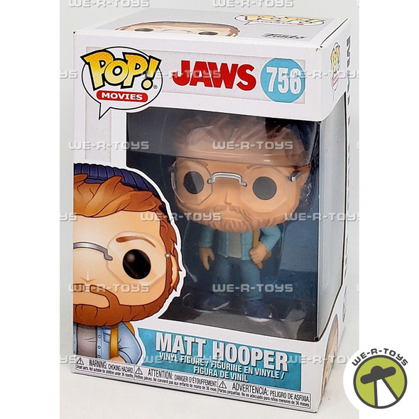 Funko POP Movies Jaws Matt Hooper 756 Vinyl Figure