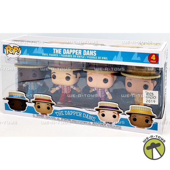 Funko POP Disney Expo 2019 The Dapper Dans 4 Pack Vinyl Figures