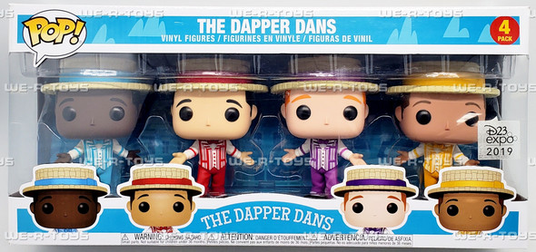 Funko POP Disney Expo 2019 The Dapper Dans 4 Pack Vinyl Figures