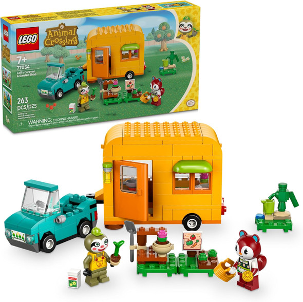LEGO Animal Crossing Leif's Caravan & Garden Shop Building Toy