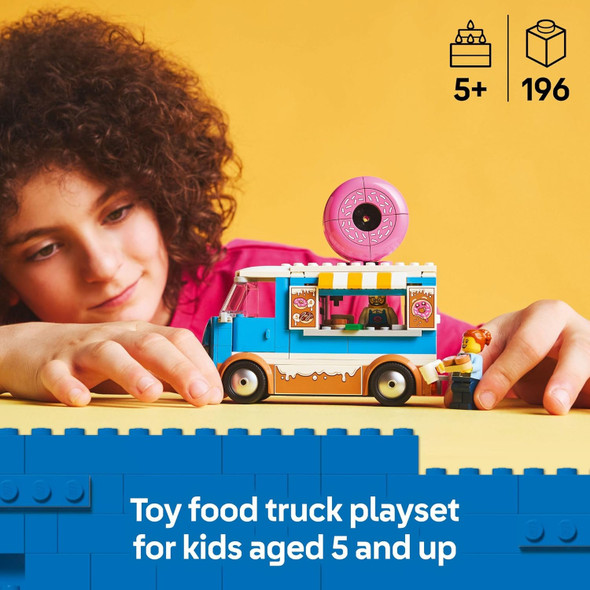 LEGO City Donut Truck Toy - Building Toy