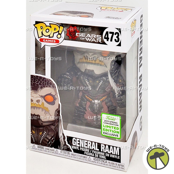 Funko POP Games Gears of War General Raam 473 Vinyl Figure