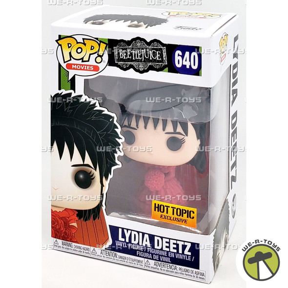 Funko POP Movies Beetlejuice Lydia Deetz in Wedding Dress 640 Vinyl Figure