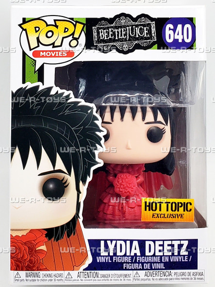 Funko POP Movies Beetlejuice Lydia Deetz in Wedding Dress 640 Vinyl Figure